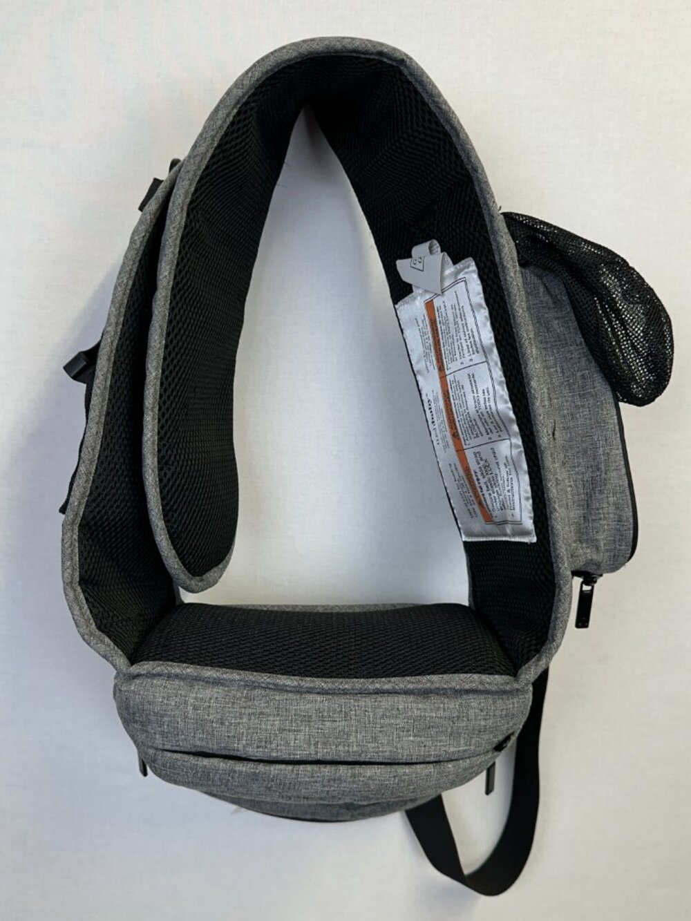 Tushbaby Hip Belt Bag Grey with Extender